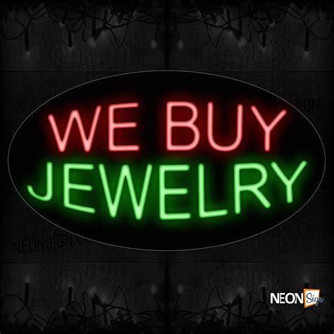 We Buy Jewelry Neon Signs | NeonSign.com