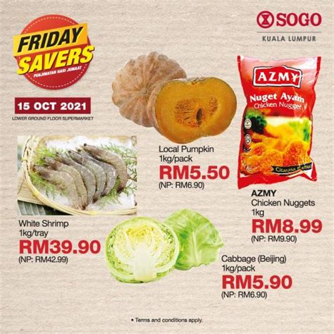 Sogo Kuala Lumpur Supermarket Friday Savers Promotion Oct