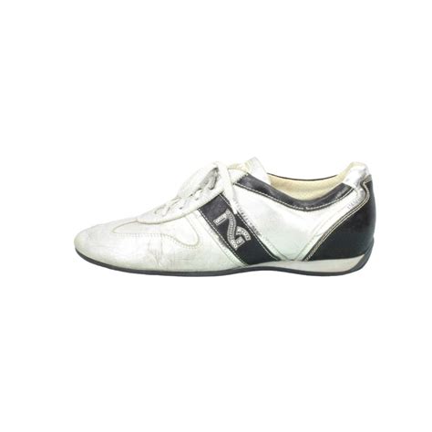 Nero Giardini Men's White Leather Slip On Lace Up... - Depop