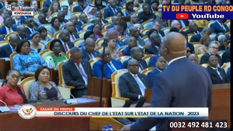 Replay Discours Bilan Du President Felix Tshisekedi Sur L Etat De La