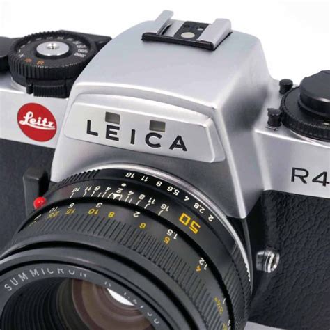 Leica R Silber Mit Summicron R Mm Clean Cameras Ch