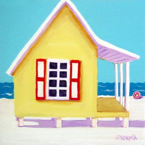 9 Beach house paintings ideas | caribbean art, beach art, island art