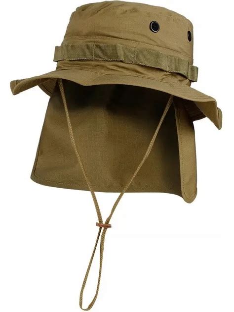 Панама Sturm Mil Tec British Boonie Hat with Neck Flap R S Coyote M