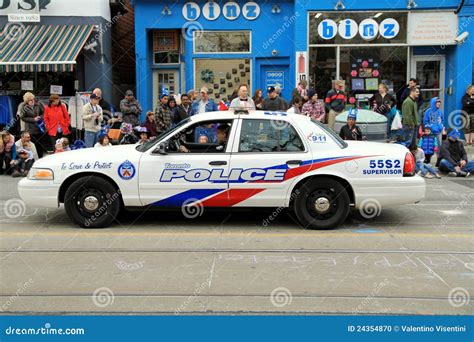 Toronto Police Car editorial image. Image of light, criminal - 24354870