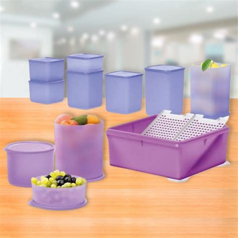 Jogo De Geladeira Tupperware Pe As Novo Original Bea Refri Line