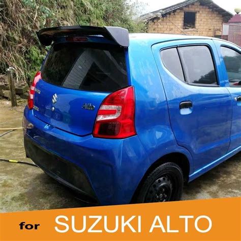 Alto Abs Xps Plastic Car Rear Roof Spoiler Para Suzuki Alto