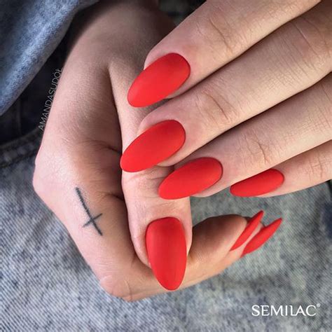 Semilac Sexy Red Hybrid Uv Gel Polish Ml Pukka Nails