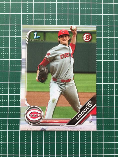 TOPPS MLB 2019 BOWMAN DRAFT BD 189 NICK LODOLO CINCINNATI REDS ベースカード