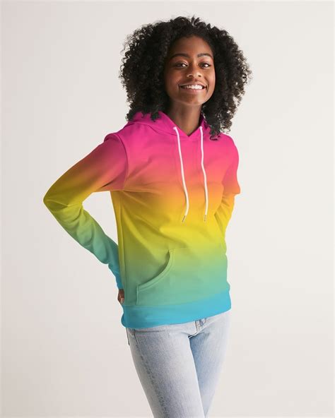 Pansexual Ombré Hoodie Pan Pride Flag Pullover The Pride Company