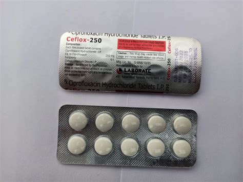 Ciprofloxacin Tablets Mg Ceflox At Rs Strip Antibiotic