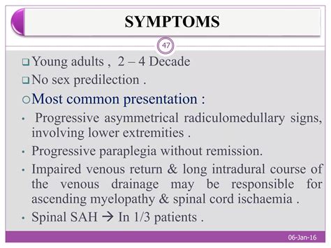 Spinal Cord Arteriovenous Malformations Ppt