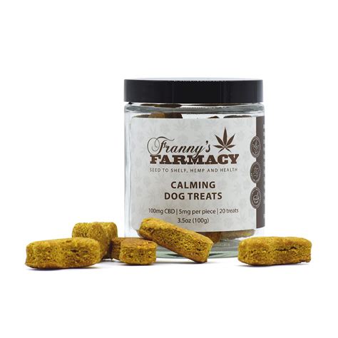 Calming Dog Treats 100mg Frannys Farmacy