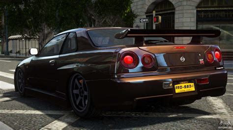 Nissan Skyline R Bnr Para Gta