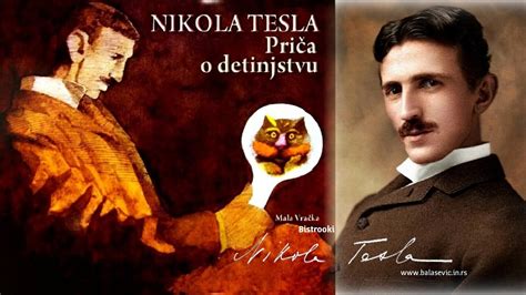 Nikola Tesla PRIČA O DETINJSTVU Knjiga Tekst YouTube