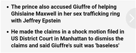 Andrew Says Ghislaine Maxwell Ran A Sex Trafficking Ring With Jeffrey Epstein I Thought