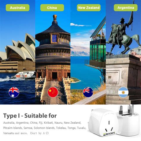 Buy Lencent 2x Au To Uk Plug Adapter Grounded Australian Visitors Travel Converter Converts