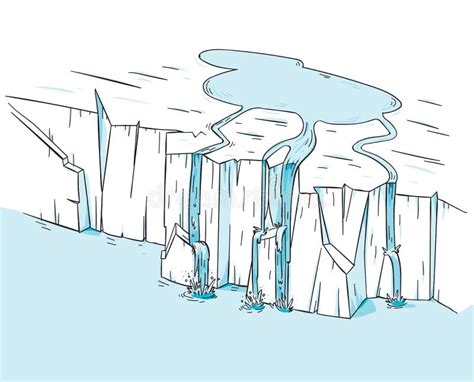 How To Draw An Iceberg Melting