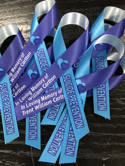 Suicide Awareness Ribbons Purple Teal Ribbon Funeral Program Site Funeral Programs And Templates