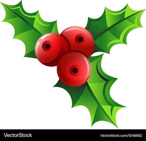 Cartoon Christmas Mistletoe