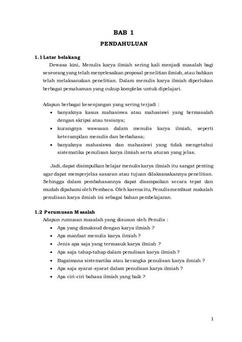 14 Cara Penulisan Karya Ilmiah Yang Baik Dan Benar Pdf My Makalah