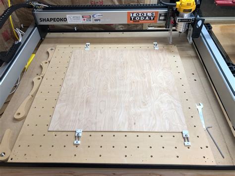 Myers Woodshop Custom Wasteboard For The Shapeoko Cnc Myers Woodshop