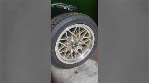 Year One 17x9 Gold Snowflake Rims On A 1978 Pontiac Firebird Youtube