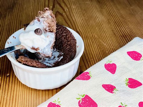 Chocolate Protein Mug Cake Working Against Gravity