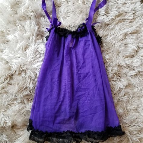 Victoria S Secret Intimates Sleepwear Sexy Womens Victorias Secret Sheer Lingerie Poshmark