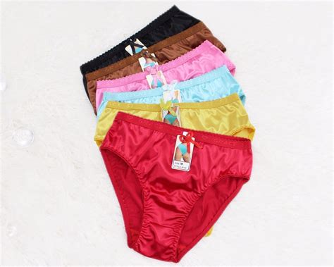 B Vtg Grace Sissy Liquid Satin Wetlook Shiny Nylon Bikini Panties Sz L Xl Xl Ebay