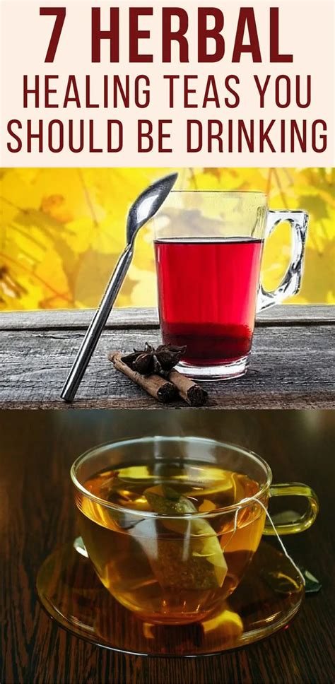 7 Herbal Healing Teas You Should Be Drinking