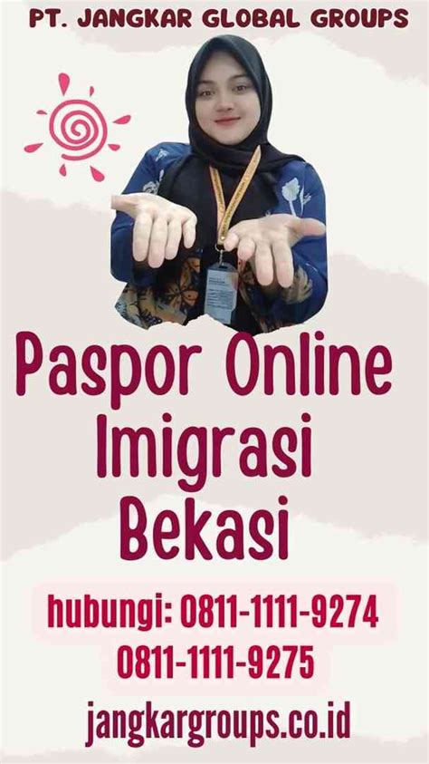 Paspor Online Imigrasi Bekasi Jangkar Global Groups