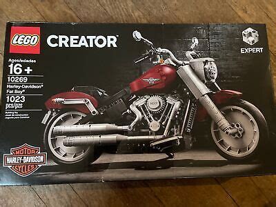 Lego Creator Expert Harley Davidson Fat Boy Retired Item