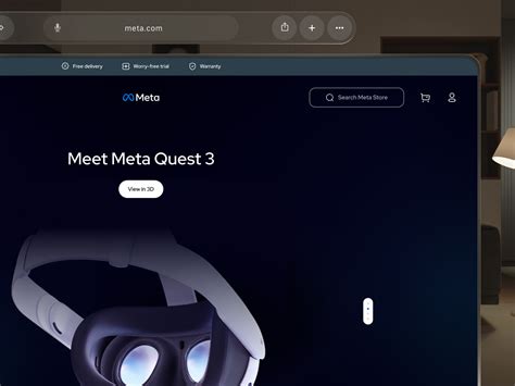 Meta Quest 3 in VR by Erika Gruber on Dribbble