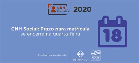 Cnh Social Prazo Para Matrícula Se Encerra Na Quarta Feira Detran