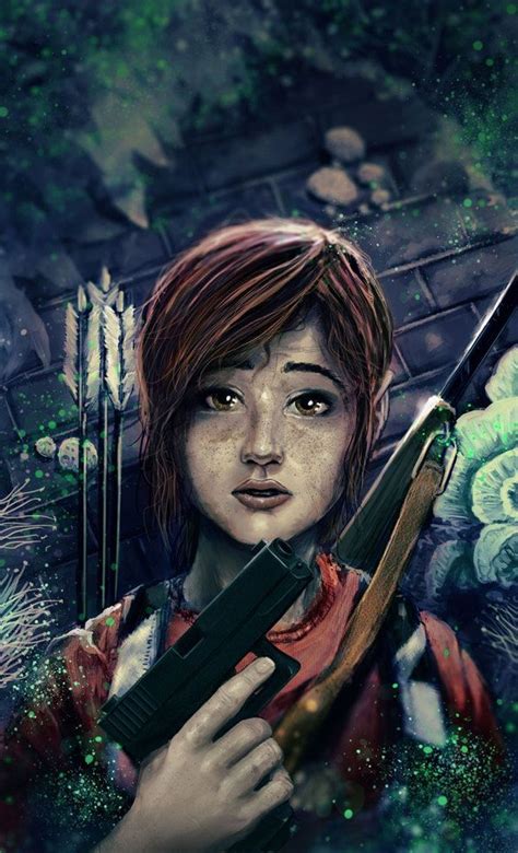 The Last Of Us Fan Art Ellie By Eric Summers The Last Of Us Drawing