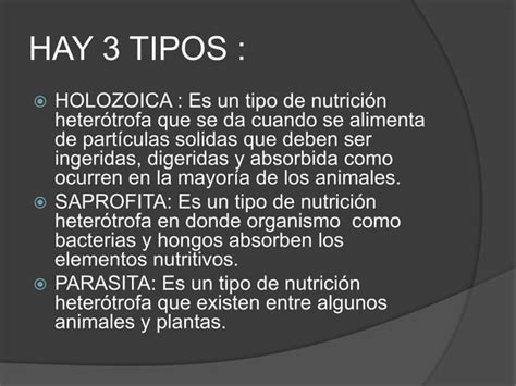 Nutricion Heterotrofa 1 Ppt