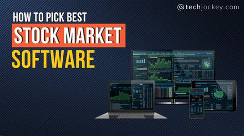 Pick The Best Stock Market Software Best Software For Traders Youtube