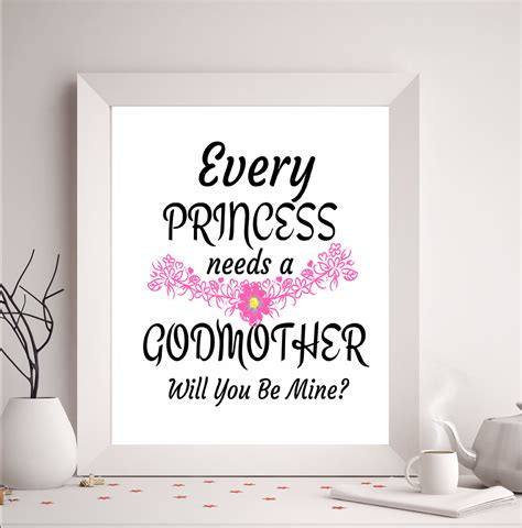 Every Princess Needs A Fairy Godmother Svg Png Digital Download Cut