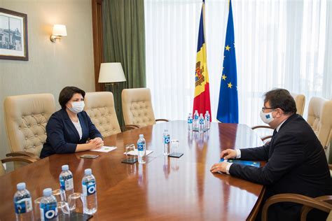 Prim ministrul Natalia Gavrilița a avut o întrevedere cu Ambasadorul UE