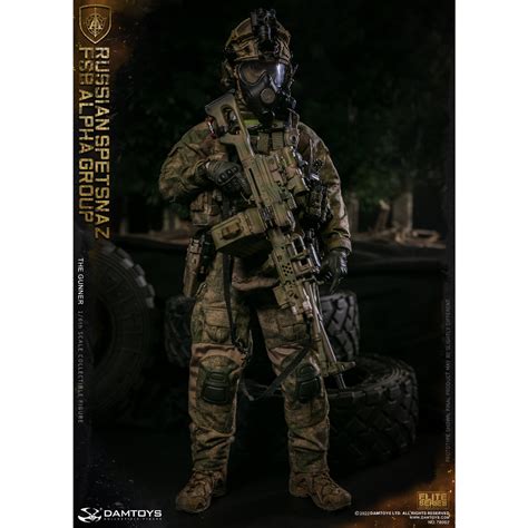 Damtoys Russian Spetsnaz Fsb Alpha Group Gunner Shopee Thailand