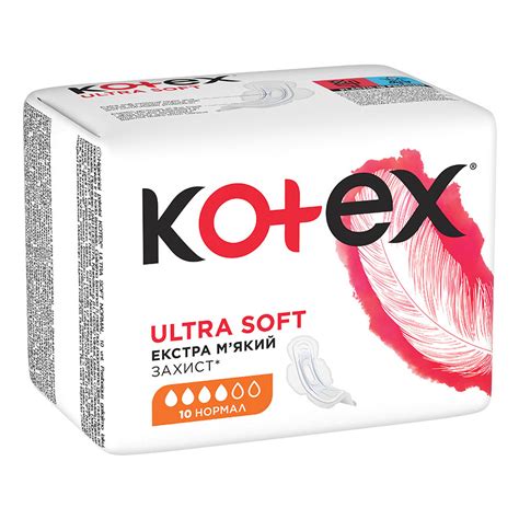 Прокладки Ultra Soft Single Нормал | Kotex®