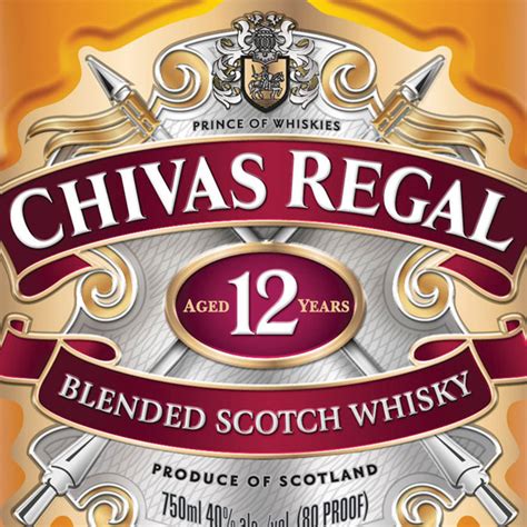 Chivas Regal Premium Scotch Whisky Aged Years Wisconsin