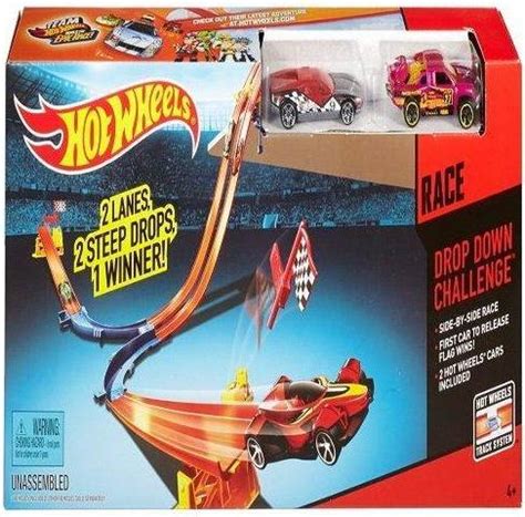 Hot Wheels Drop Down Challenge Set Se Priser Nu