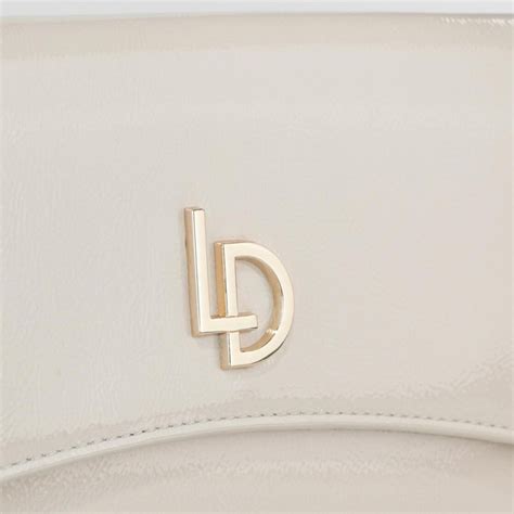 Bolso De Mano Estilo Sobre De LODI Efecto Charol Color Nude I LODI