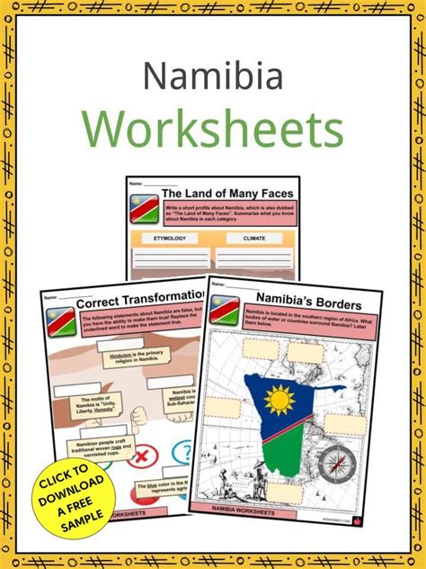 This Is A Fantastic Bundle Which Includes Everything You Need To Know About The Namibia Across