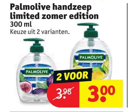 Palmolive Handzeep Limited Zomer Edition Aanbieding Bij Kruidvat