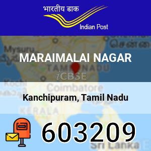 Maraimalai Nagar PIN Code & Post Office in Chengalpattu, Kanchipuram, Tamil Nadu