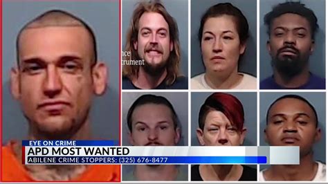 Cash Rewards Offered For Abilene S Most Wanted Criminals YouTube