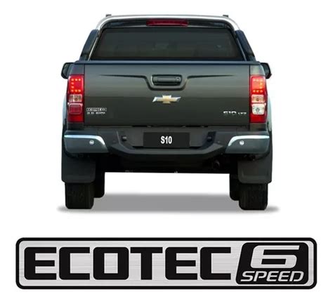 Emblema Ecotec Speed S Adesivo Tampa Traseira Mercadolivre