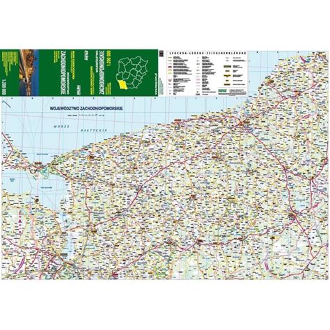 Mapa Sk Adana Wojew Dztwa Zachodniopomorskiego